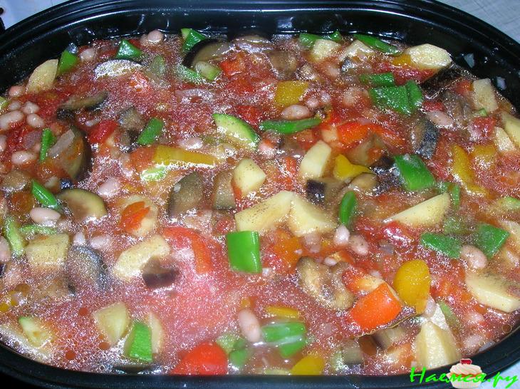 Запеченный суп для соблюдающих пост и не только