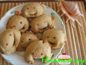 Пирожки &laquo;Крабики&raquo; и пирог "Краб" (Вариант начинки)