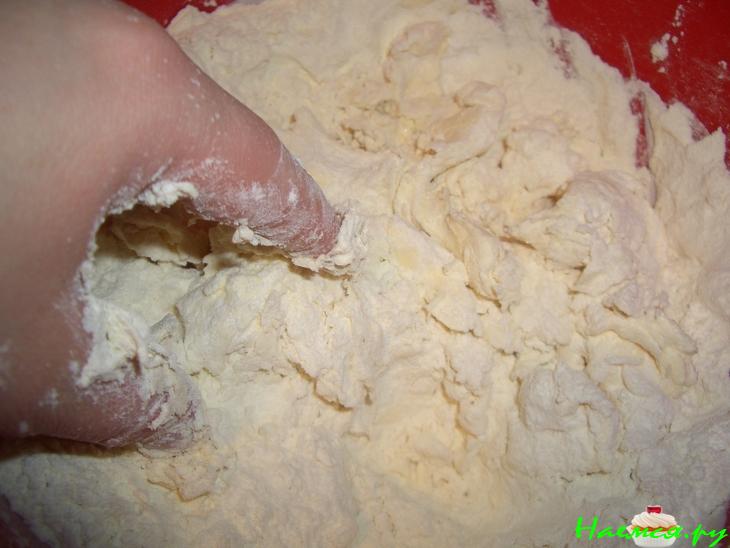 Пирог с плавлеными сырками Пирог с плавлеными сырками