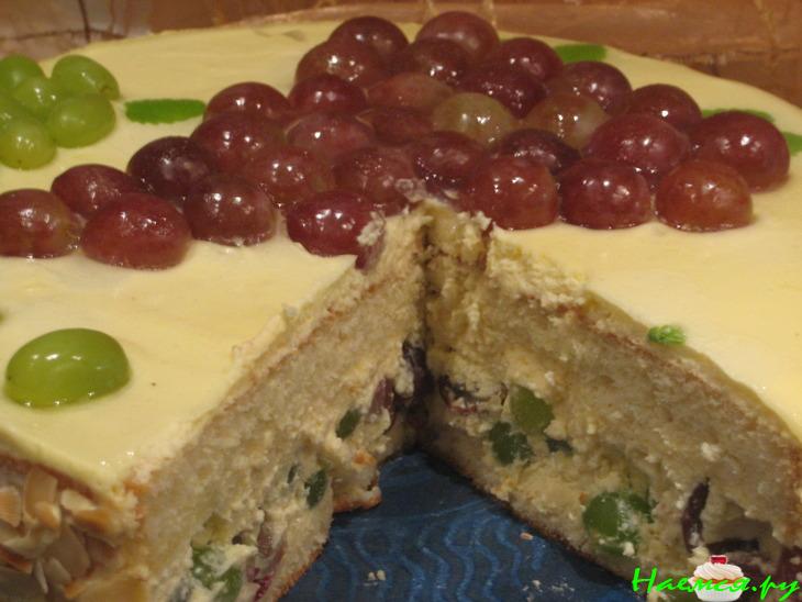 Торт "Гроздь винограда"