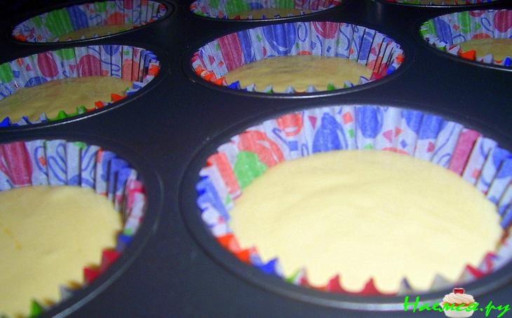 Рождественские маффины с желе