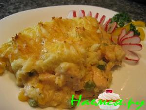 Пирог "Пастуший" с курицей Пирог "Пастуший" с курицей