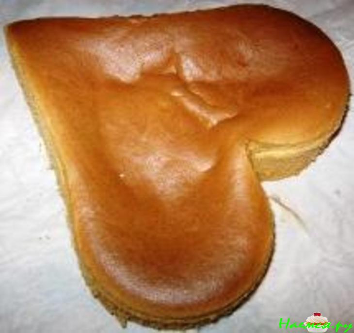 Торт "Валентинка" с мандаринами и киви Торт "Валентинка" с мандаринами и киви