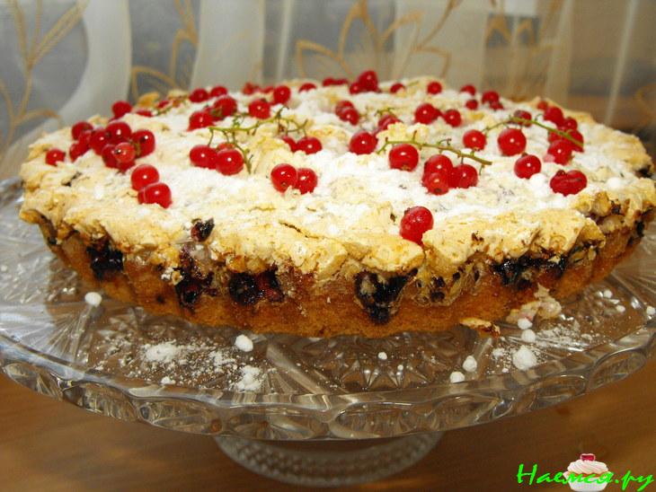 Пирог 'Смородина под снегом'