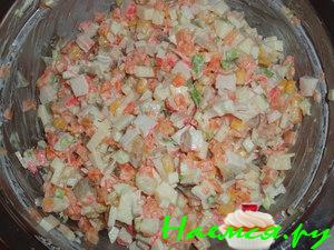 Салат "Мозаика"