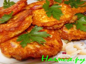 Помидоры в сырном кляре