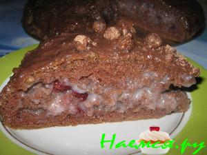 Торт шоколадный 'Пьяная вишня' Торт шоколадный 'Пьяная вишня'