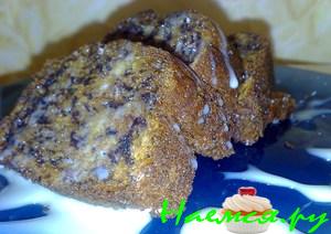 Банановый пирог со сгущенным молоком