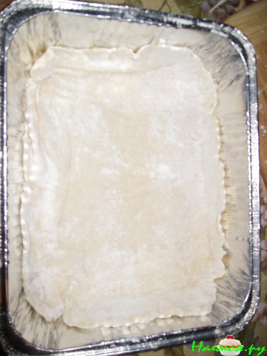 Пирог с брынзой и картошкой