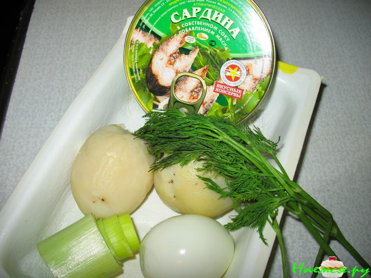 Рулет с рыбной начинкой