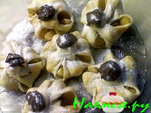 Мандарины в слойке