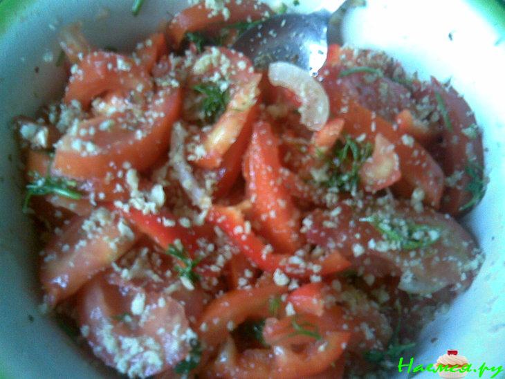 Рыбка + салат