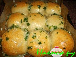 Пампушки с чесноком Пампушки с чесноком