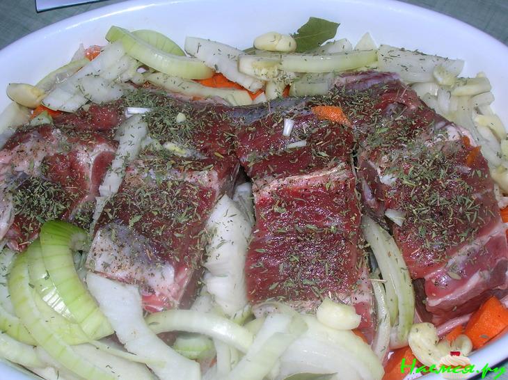 Седло барашка запеченное или баранина для ленивых