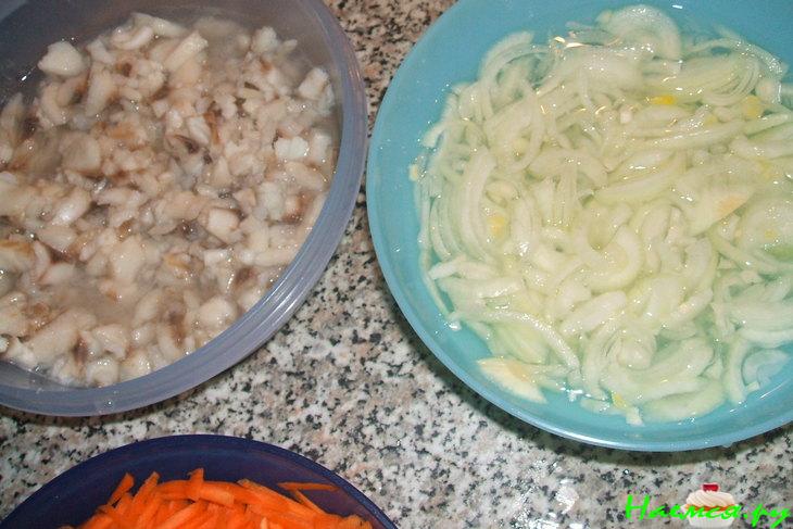 Салат рыбно-овощной