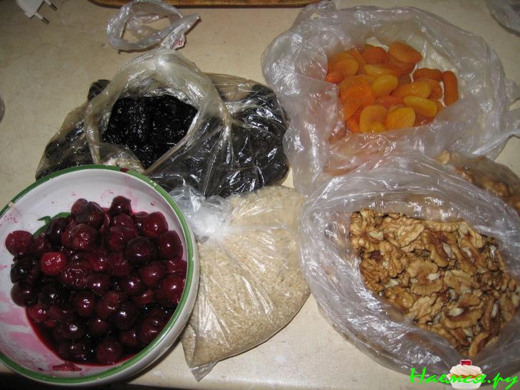 Медовый пирог с начинкой (постный)