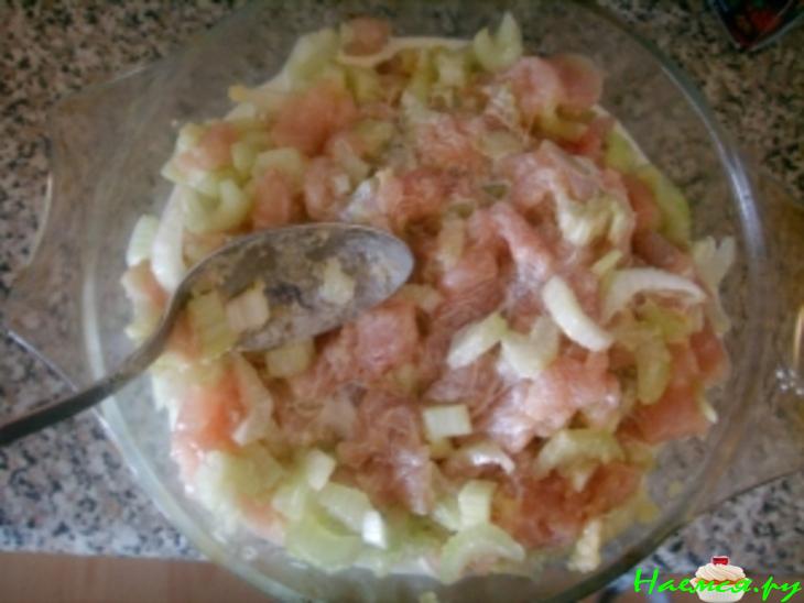 Куриный суп с сельдереем