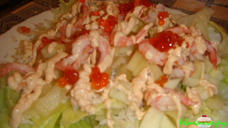 Салат крабовый "Наслаждение"