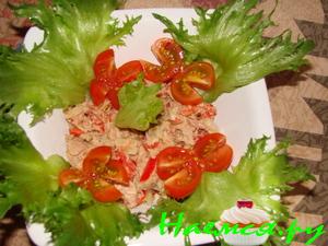 Салат с тунцом в собственном соку