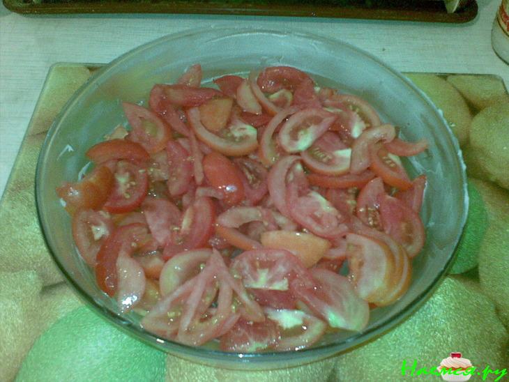 Рисовая запеканка с баклажанами Рисовая запеканка с баклажанами