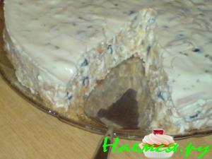 Яблочно-фисташковый торт без выпечки