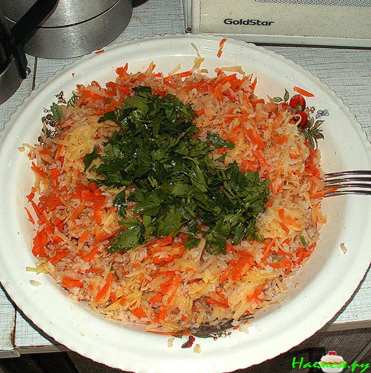 Перцы фаршированные рисом и овощами Перцы фаршированные рисом и овощами