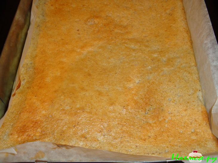 Творожный пирог - рулет