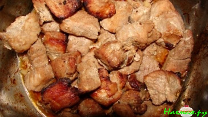 Маринованная свинина с имбирём