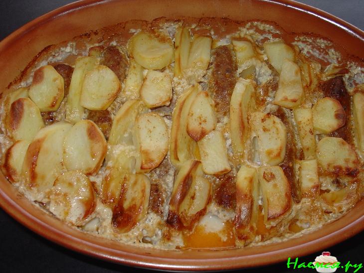 Чевапчичи с картошкой