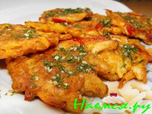 Оладьи по-корейски Оладьи по-корейски