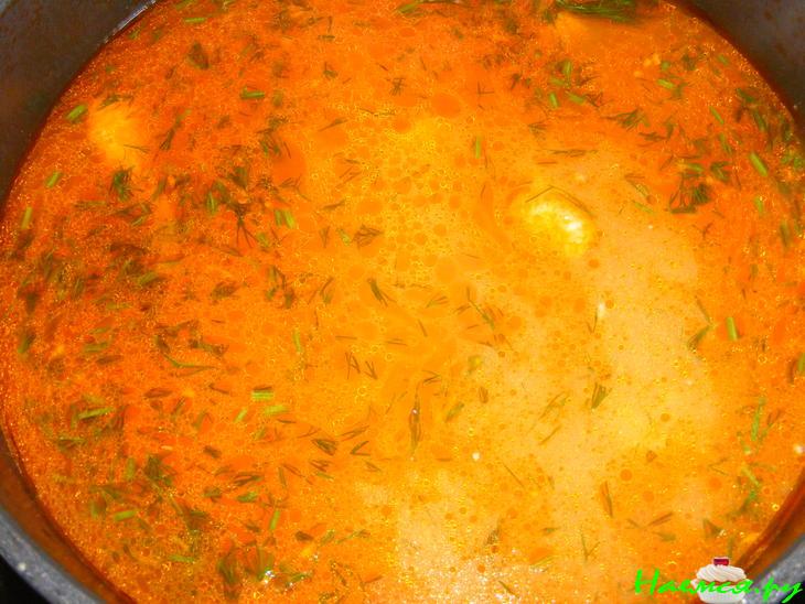 Суп из зелёной фасоли