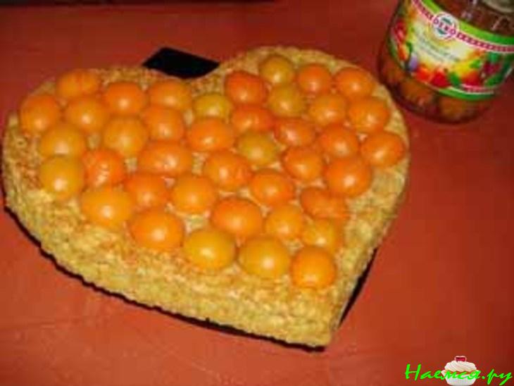 Торт "Желейное сердечко" 