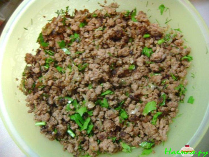 Фаршированные домашним фаршем макароны