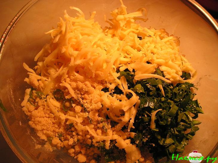 Сырные печеньки