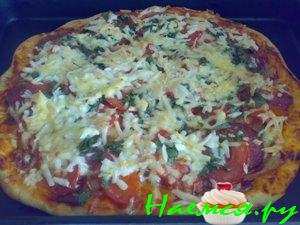 Луковая пицца Луковая пицца