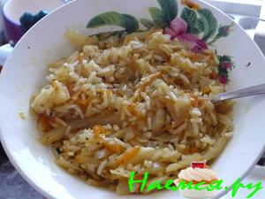 Ленивые вегетарианские голубцы