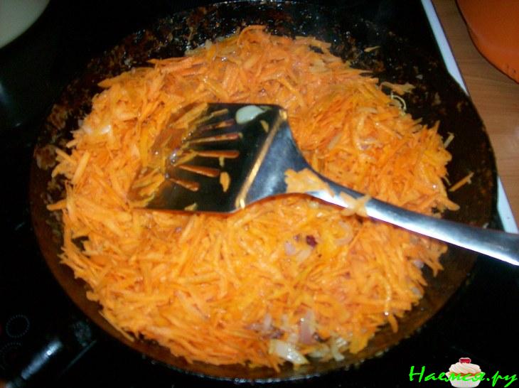 Пирог с морковью (несладкий, вариант начинки)