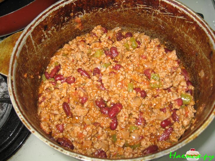 Чили кон карне с говяжим фаршем