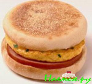 Глазунья в батоне