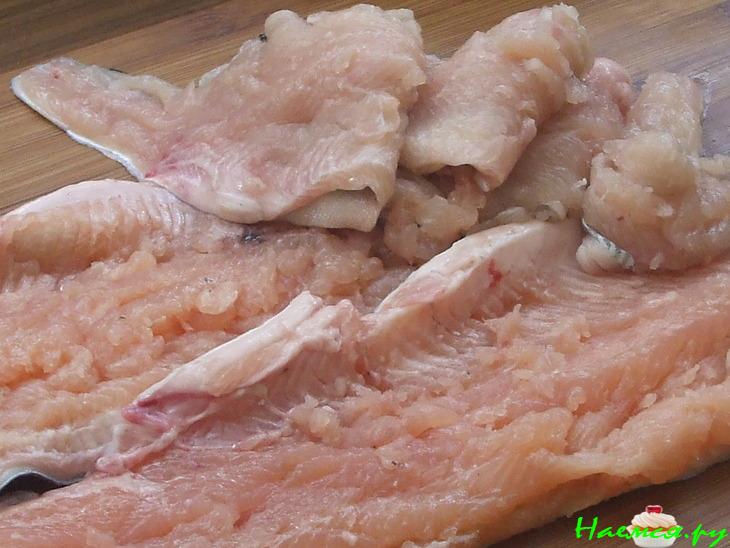 Пирог с форелью