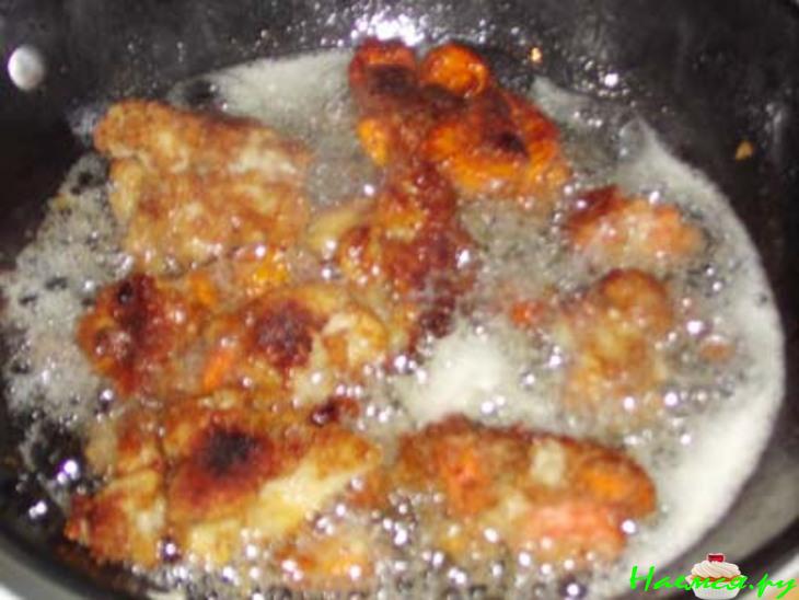 Брокколи, цветная капуста жаренные