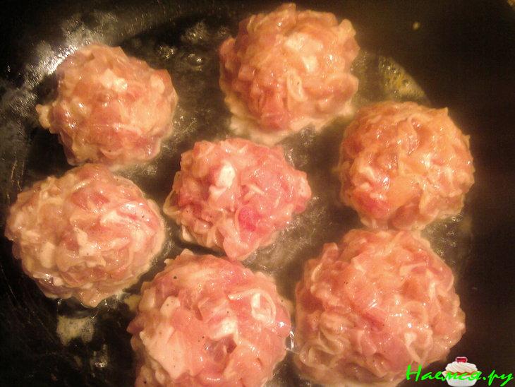 Рассыпчатые шарики с уксусом и перцем