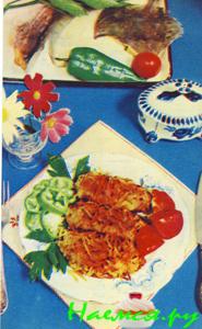 Шницель по-матросски