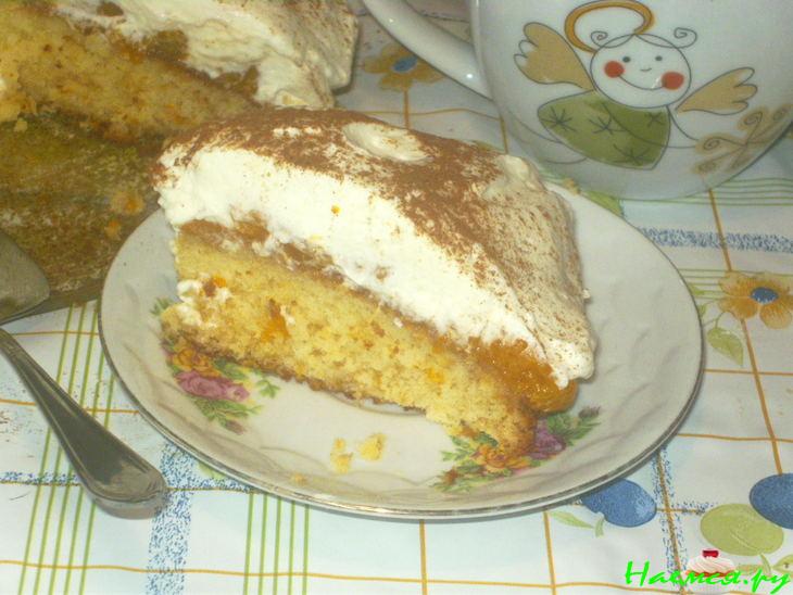 Мандариновый тортик с корицей Мандариновый тортик с корицей
