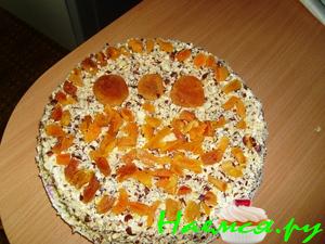 Торт с сухофруктами
