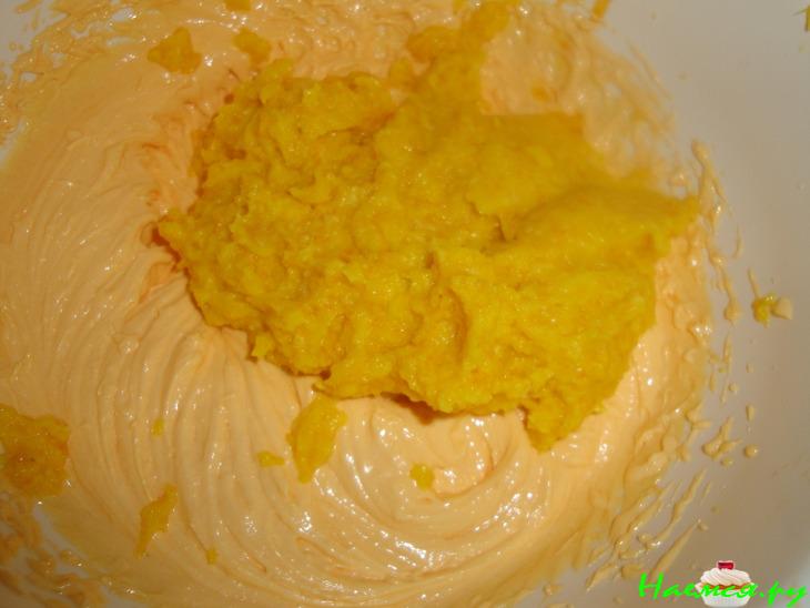 Миндально-апельсиновый бисквит без муки