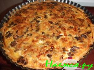 Грибная тарталетка