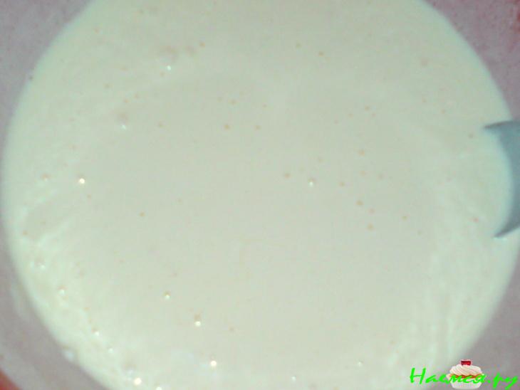 Грушевый тортик с клюквой