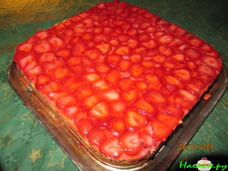 Супер-клубничный чизкейк