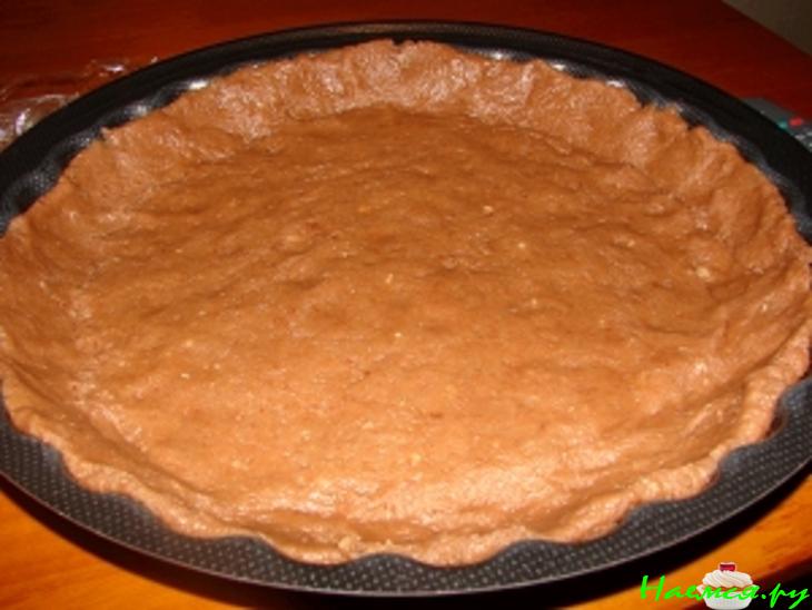 Творожный пирог с сухофруктами